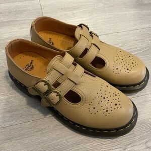 Dr. Martens 8065 Tan Mary Jane’s. SIZE 7